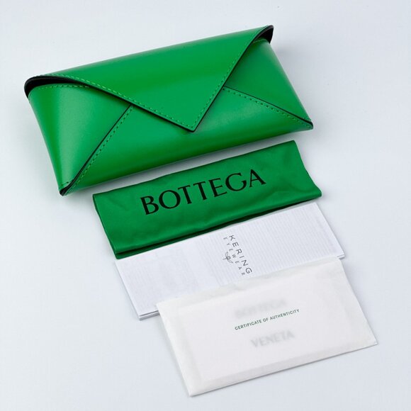 Bottega Veneta BRAND NEW Eyeglasses BV1288O 001 Black Cat Eye Unisex - Picture 12 of 12